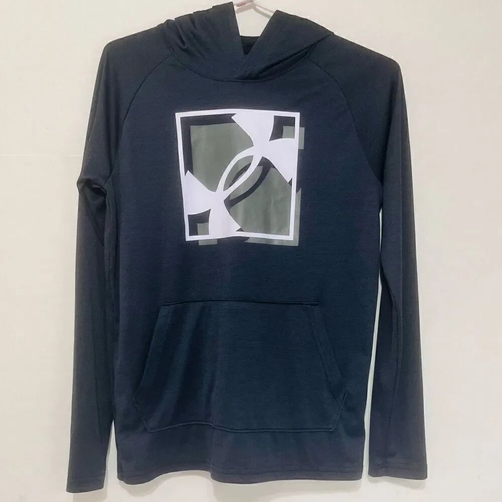 Under Armour Velocity Hoodie Boys Sz L EUC